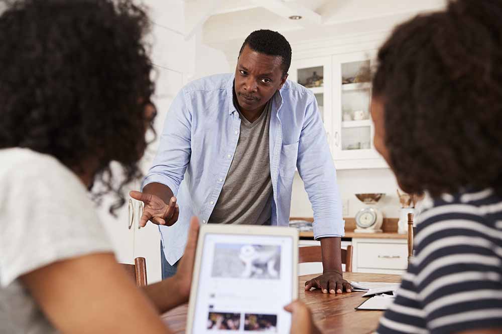 Business coaching and mentoring session